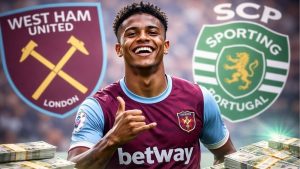 Sporting Lisbon chi 17 triệu euro cho tài năng trẻ Luis Guilherme từ West Ham